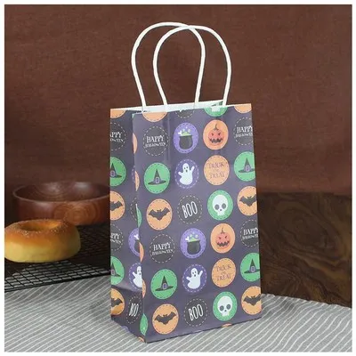 Custom halloween miniature halloween bag neca halloween paper bag luxury bag