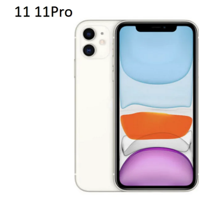 Горячая Распродажа магазина, смартфон с 11 ЖК-экраном, 12 Мп камерой, 158G iph-one i12 i13 i11 pro max, чехол для смартфона, бывший в употреблении мобильный телефон