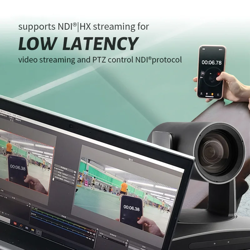 DAIPU NDI | HX 20X HD SDI PTZ Camera Video Professional IP NDI Camera for Broadcasting Video Conferencing Solution