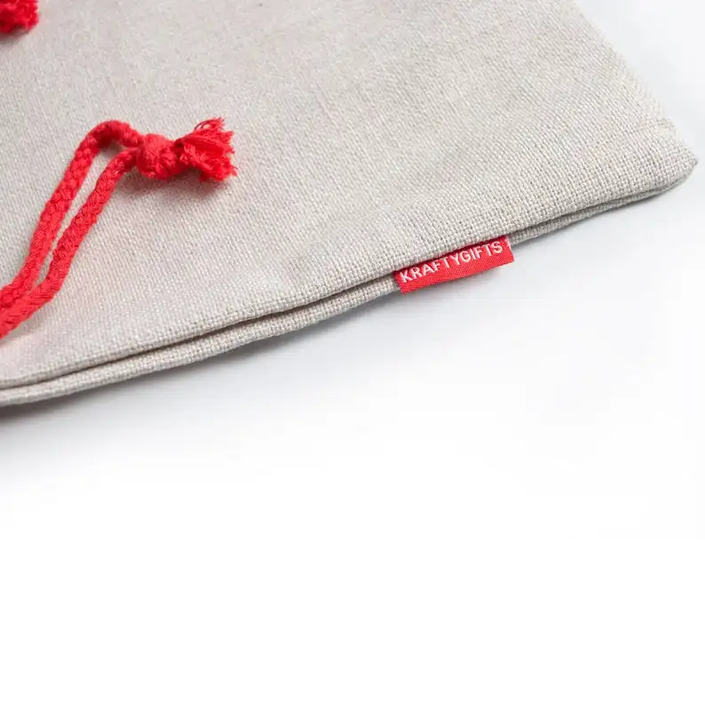 
Personalised Poodle Christmas Sack Dog Stocking Santa Treat Pet Xmas Bag 