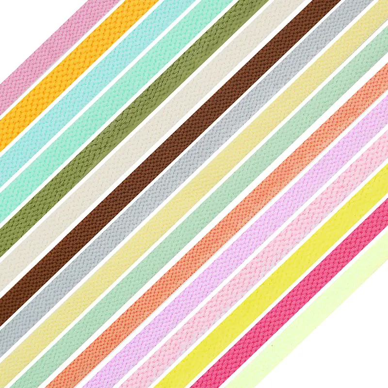 Thicken classic shoelaces for sneakers shoe laces solid flat shoelace casual Woman And Men sports laces shoes