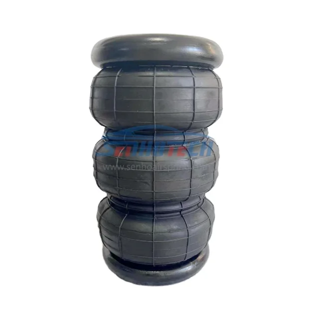 SENHO Hot Sale 3S2200 Triple Convoluted Air Spring 1/8',1/4',3/8',1/2'Air Rubber Spring Suspension Spring Fit for Car system