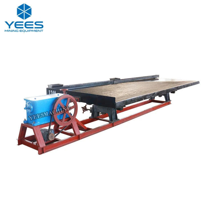 Gravity separator vibration shaker table gold vibration table for sale