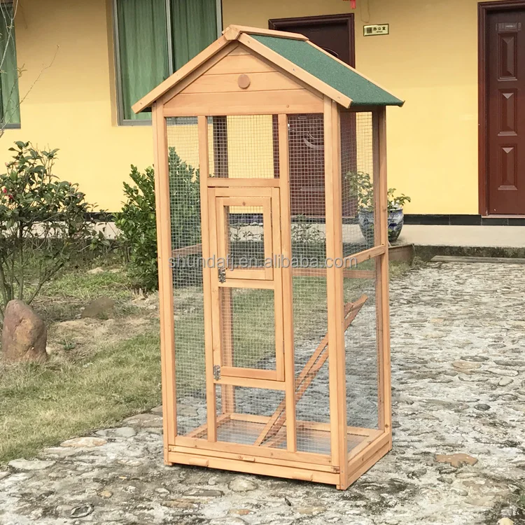 SDB002 Wooden Bird Cage Large Bird Cage Aviary Outdoor cage bird