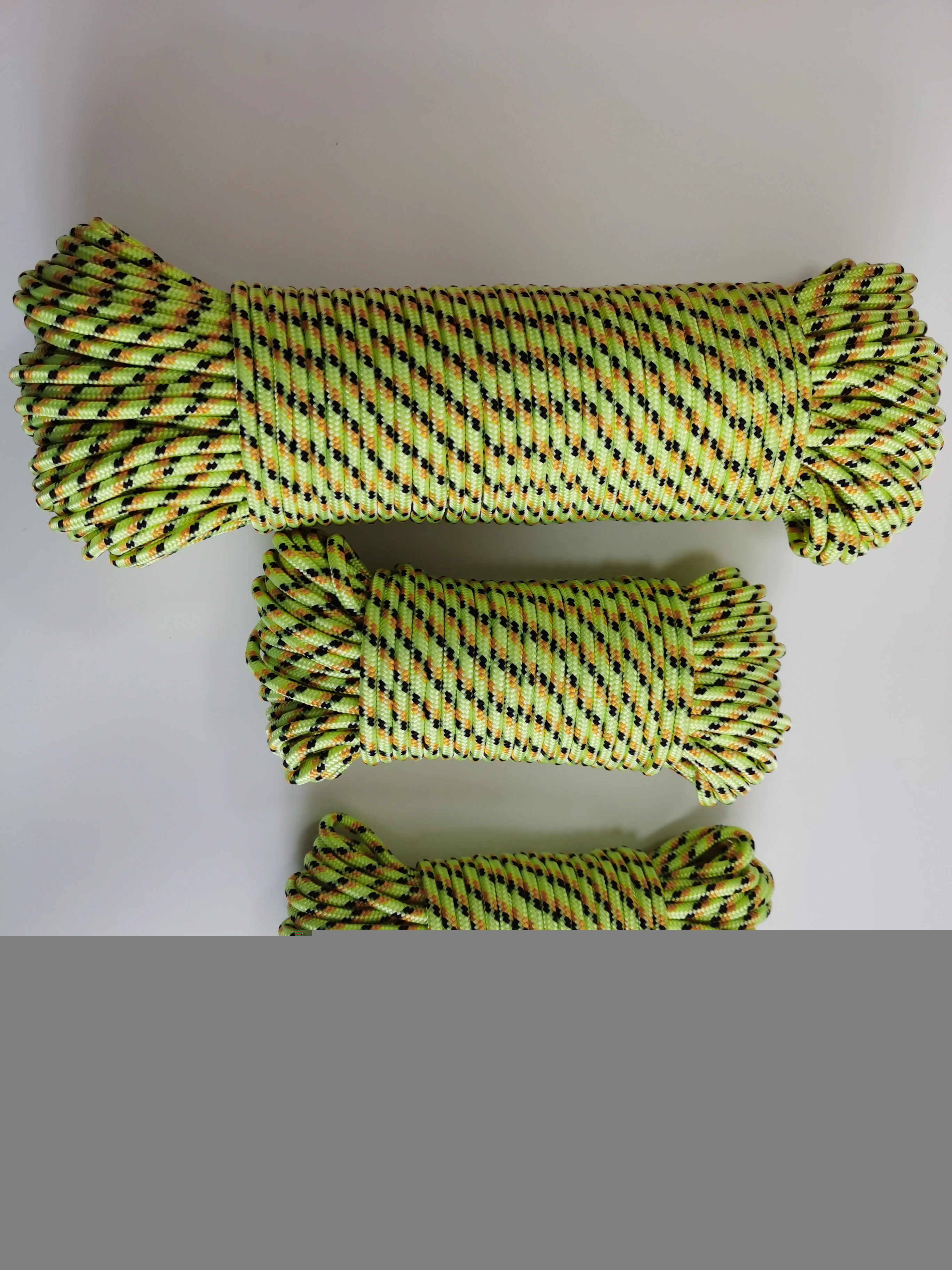 High Quality Customization 2mm x 500m Braided Polyester UHMWPE Core Camping Tent Rope