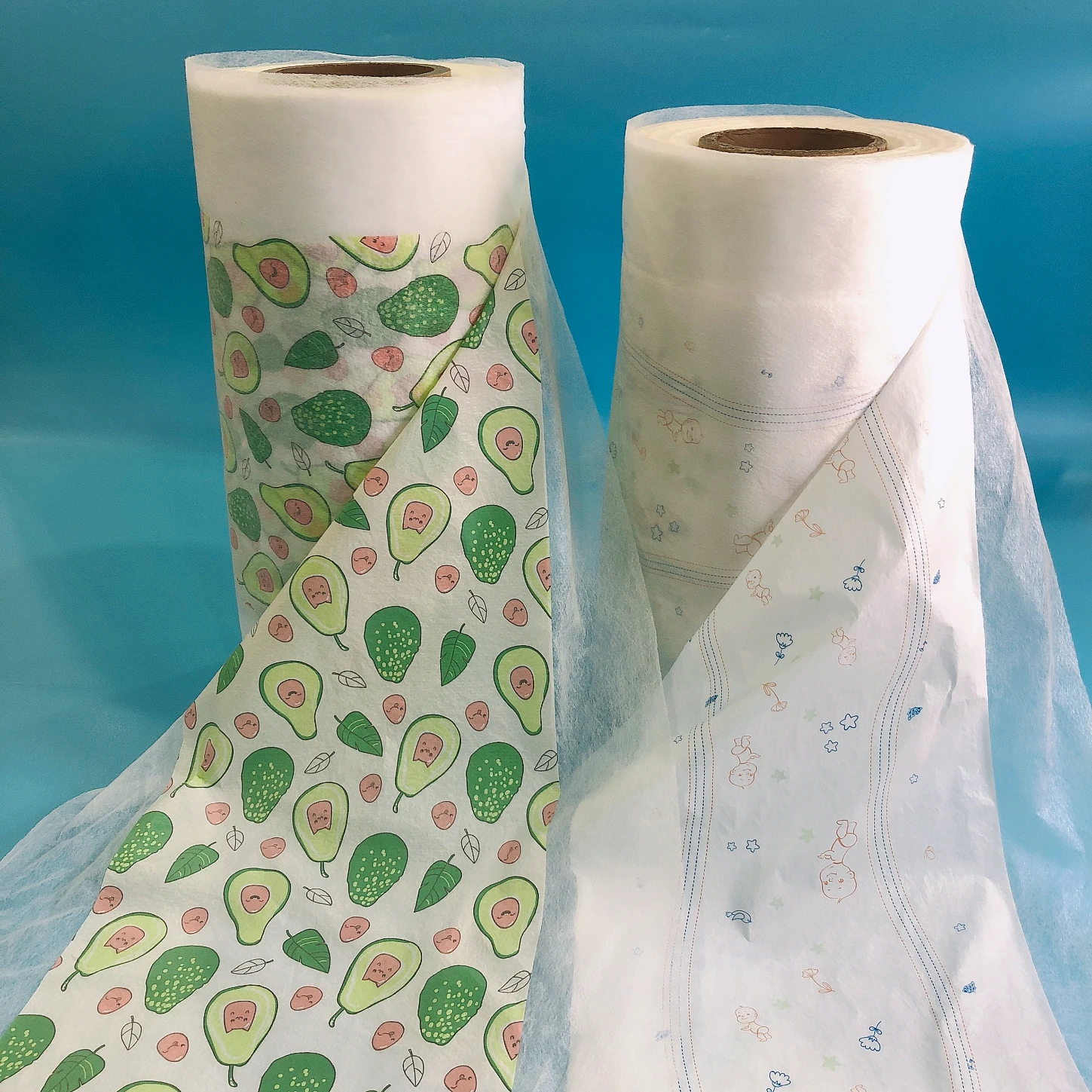 Good Price Super Soft Nonwoven Baby Diaper Partial Laminated Backsheet in China Factory