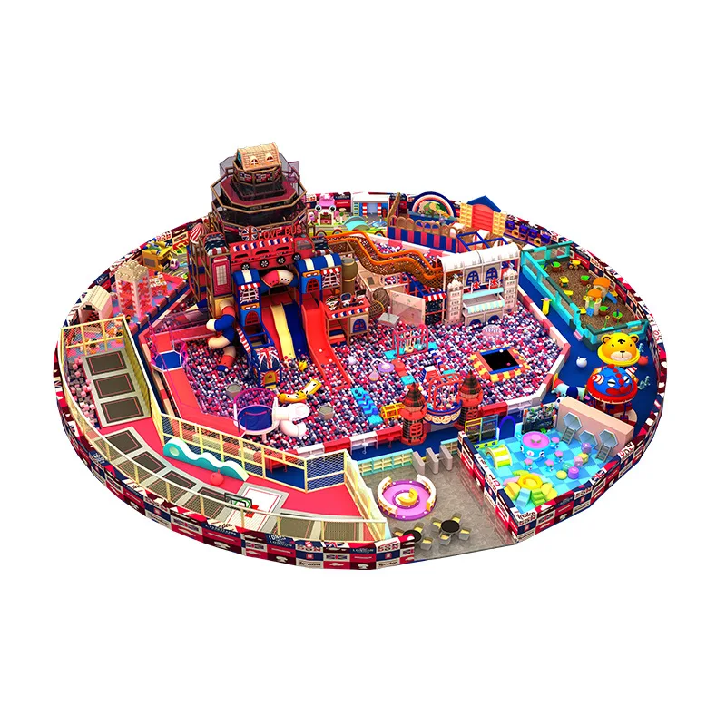 Children Playground Indoor Hot Selling Equipment Cheap Factory  Price Kids Self Funny Toys Park Playground for Kids