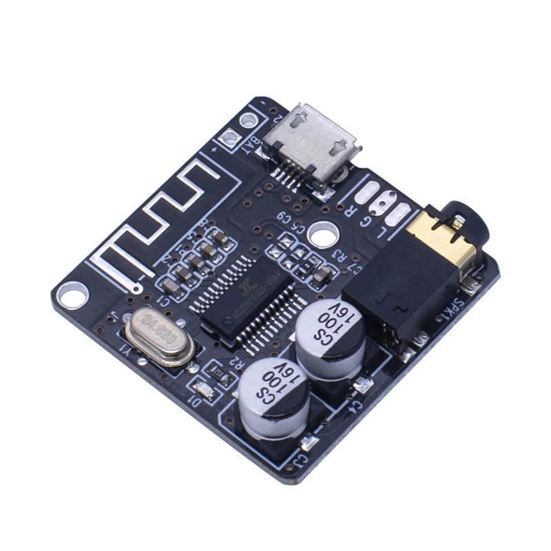 BT Audios Receiver Board Bt 5.0 MP3 Lossless Decoder Board Wireless Stereo Music Module 3.7-5V XY-BT-Mini