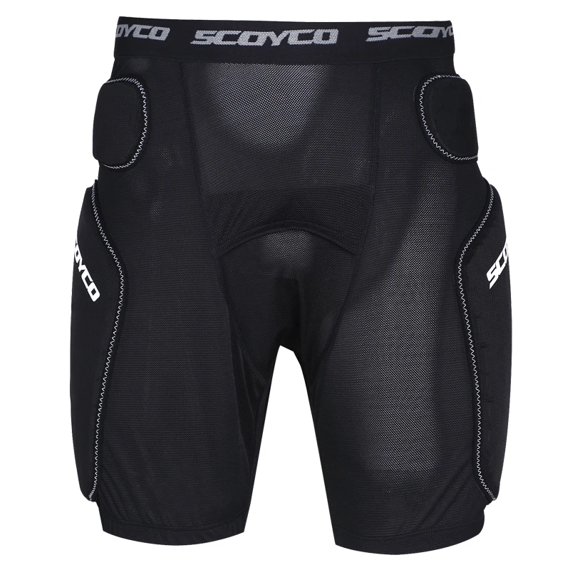 Scoyco PM01 Motocross Armor Motorcycle Pants Shorts PE Protection Guard Motorbike Bicycle DH MTB Armor Protective Gear