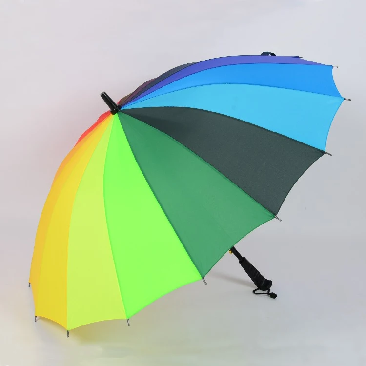 Straight Umbrella Manual Open Large Big 16 Ribs Camouflage for Promotion Gift for the Rain Long Umbrellas