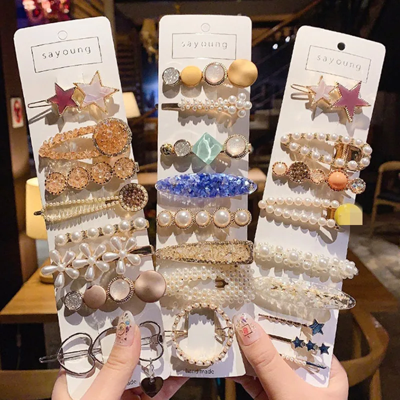 
Новинка корейский зажим для волос ювелирные изделия для волос для женщин модная заколка для волос с жемчугом заколка с кристаллами головной убор аксессуары для волос подарок 