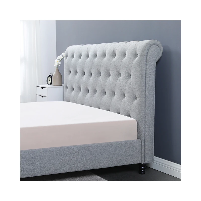  Manufacturer Well Made frame king size European-style wood bed in low price