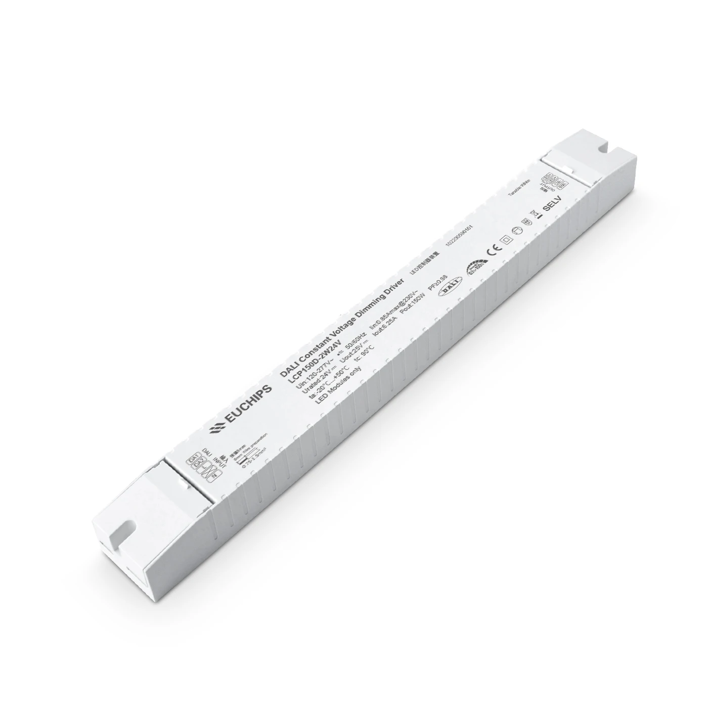 5 Years Warranty Driver 150W Constant Voltage 24V Over Load Protection Led Dimmable Dali Driver