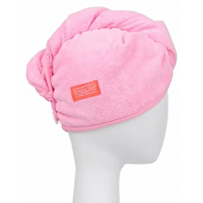 Hot selling Hair towel dry hair microfiber quick magic drying wrap turban bath shower women head towel with buttons