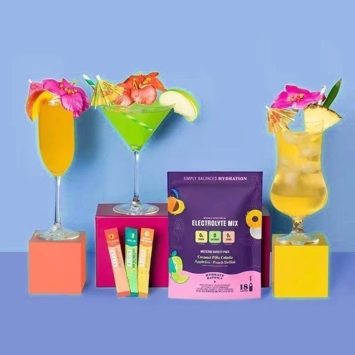 Electrolyte Hydration Powder healthcare supplement re-hydrating and replacing electrolytes lost with Magnesium Potassium