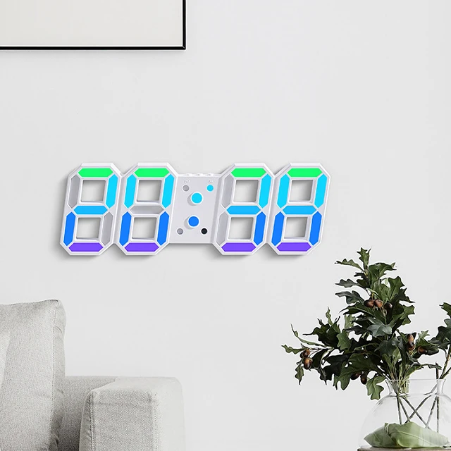 Цифровые настенные часы