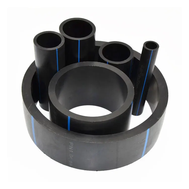Горячая Распродажа Hdpe Ldpe труба Pn16 Pe100 Dn110 полиэтиленовая для сельскохозяйственного оросительного шланга
