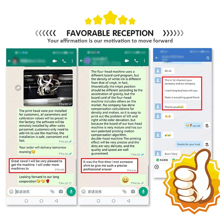 Высокоскоростной принтер DTF от производителя 50% энергосберегающая автоматическая система чернил высокой емкости многоцветный для одежды
