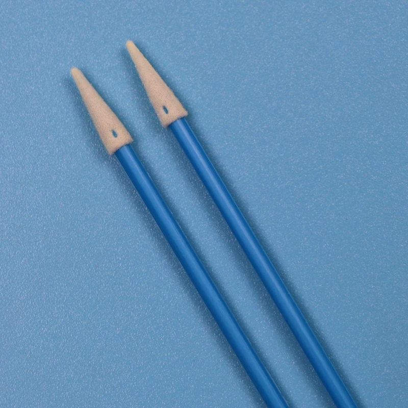 750 Lint Free Mini Pointed Sponge Stick Car Cleaning ESD Foam Swab for Cleanroom