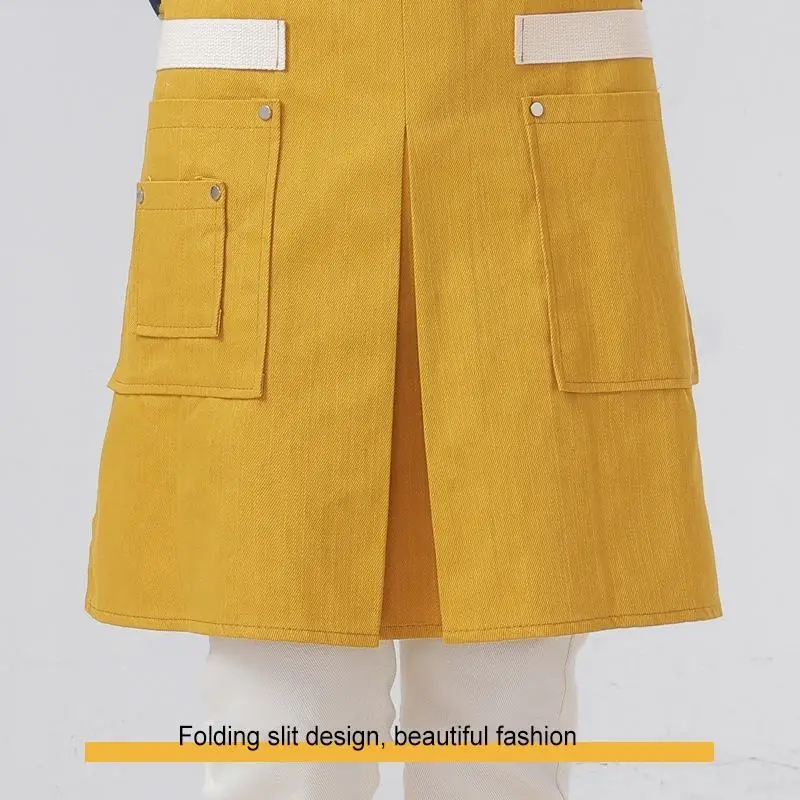 Hotel Uniform for Housekeeping Cleaning Workwear Heat Resistant Apron for Maid Waterproof Gardening Apron Uniform Chef