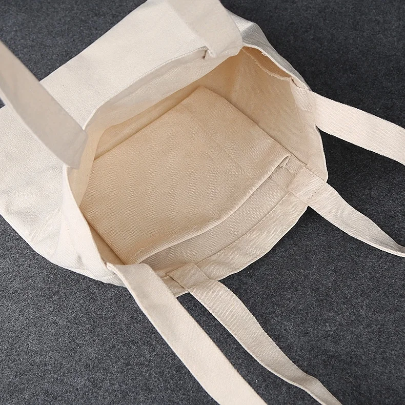 Byleading натуральная холстяная сублимационной печатью на заказ сумка органический хлопок спальный мешок