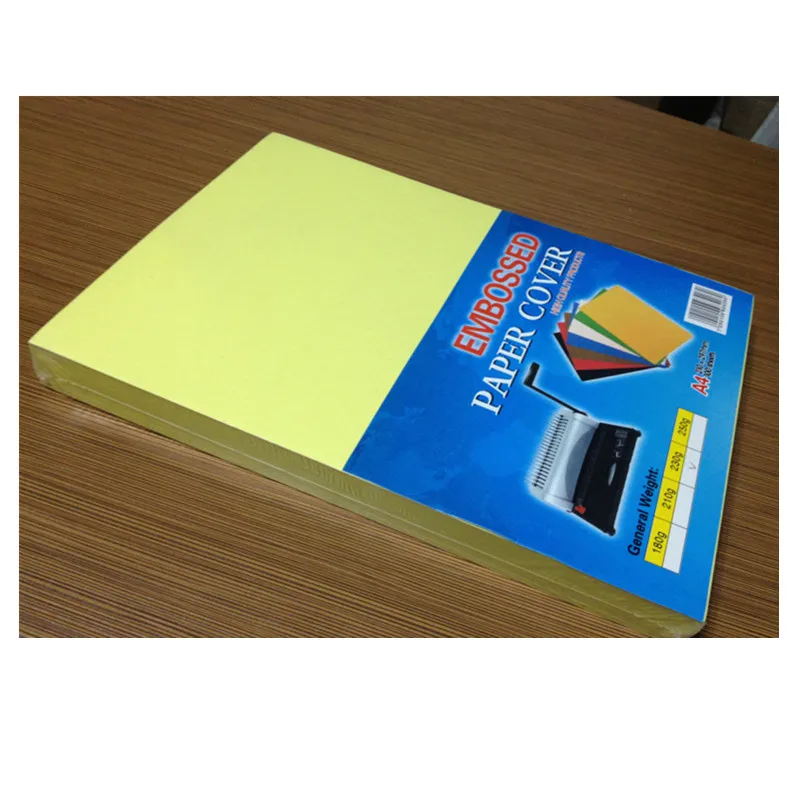 230G A4 color leather texture paper