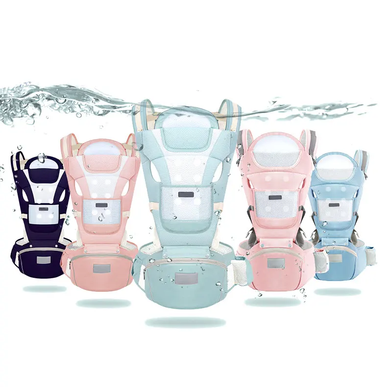 Wholesale Lightweight Baby Carrier With Lumbar Support Baby Waist Stool, Newborn Waterproof Comfortable Baby Carrier Sling/