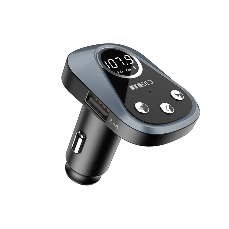 Dual USB Port Charger Handsfree Call Car Charger Wireless BT FM Transmitter Radio Receiver Mp3 Audio Music Stereo Adapter CN;GUA