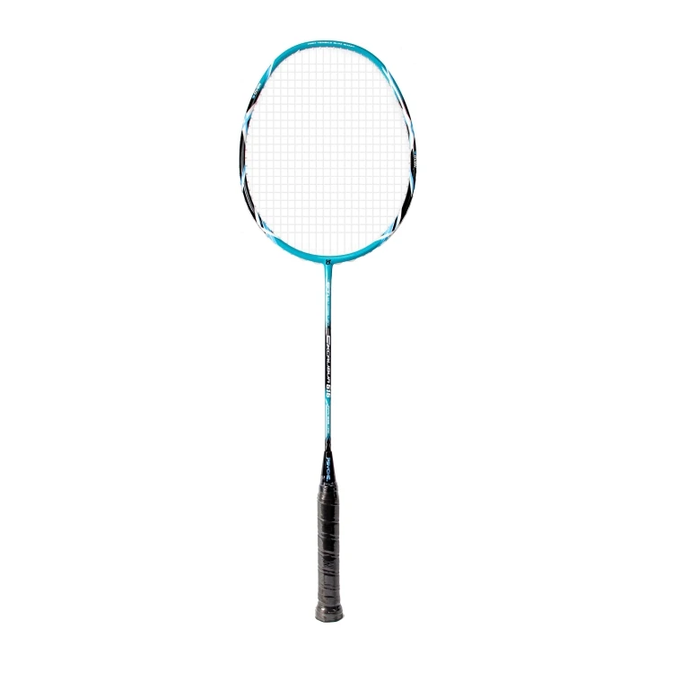 Professional High-Performance Badminton Racket 24LBS High Tension Light Carbon Fiber Aluminum 4U Weight Full Grip Graphite PU