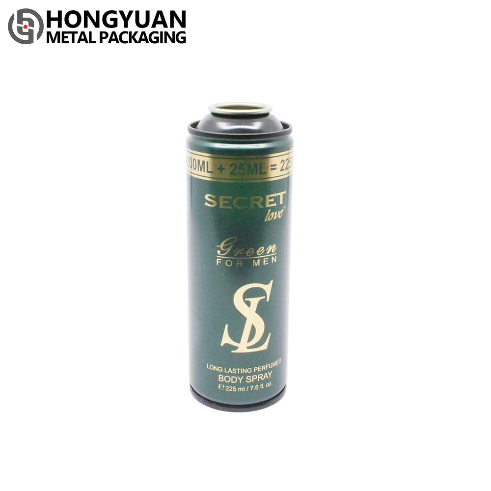 China supplier aerosol tin cans metal tinplate can 100Ml for different usage