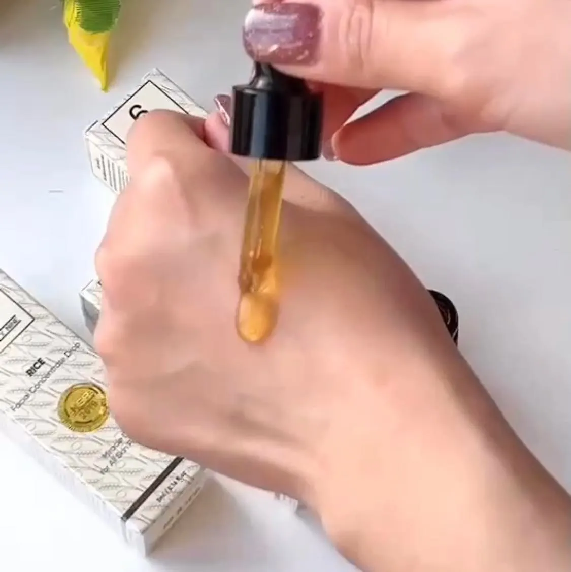 M69 M Sixty Nine Rice Facial Concentrate Drop Serum A Serum To Reduce Acne Melasma Freckles Dark Spots 5 ML