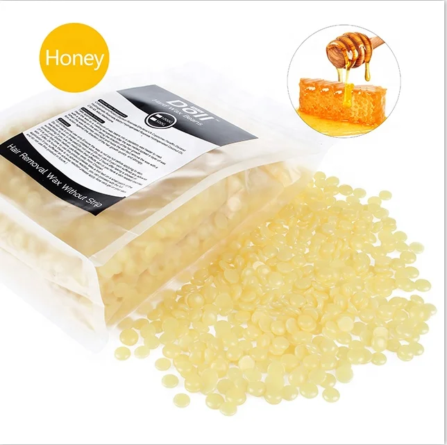 Doll Wax Private label 1kg Wholesale Hair Removal Honey hard Wax beans cream depilatory wax for hair removal