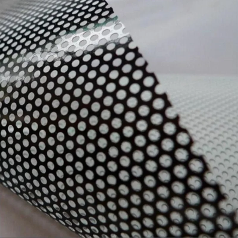 JoySign Advertising Perforated Vinyl Film One Way Vision