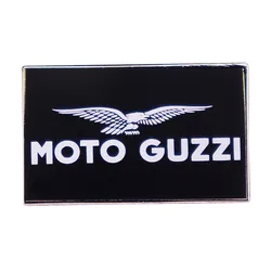 Moto Guzzi Enamel Pin Italian Motorcycle Manufacturer Logo Eagle Bike Emblem Badge Biker Brooch
