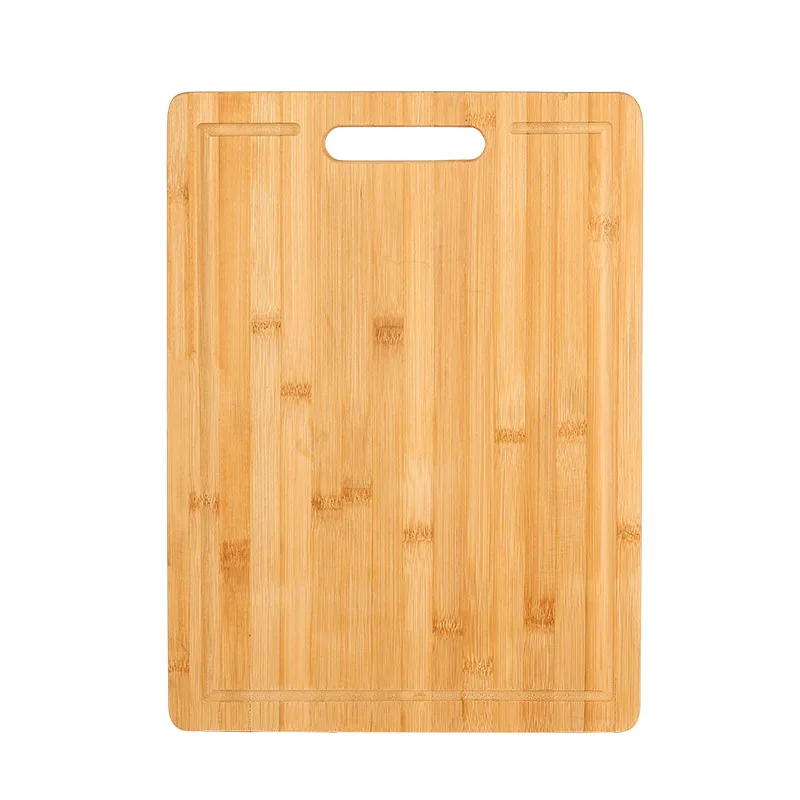 30x20  Bamboo Cutting Board Kitchen Chopping Board with juice groove for Meat (Butcher Block) Cheese and Vegetables