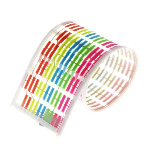 High Brightness Sound Activated Equalizer EL Car Sticker