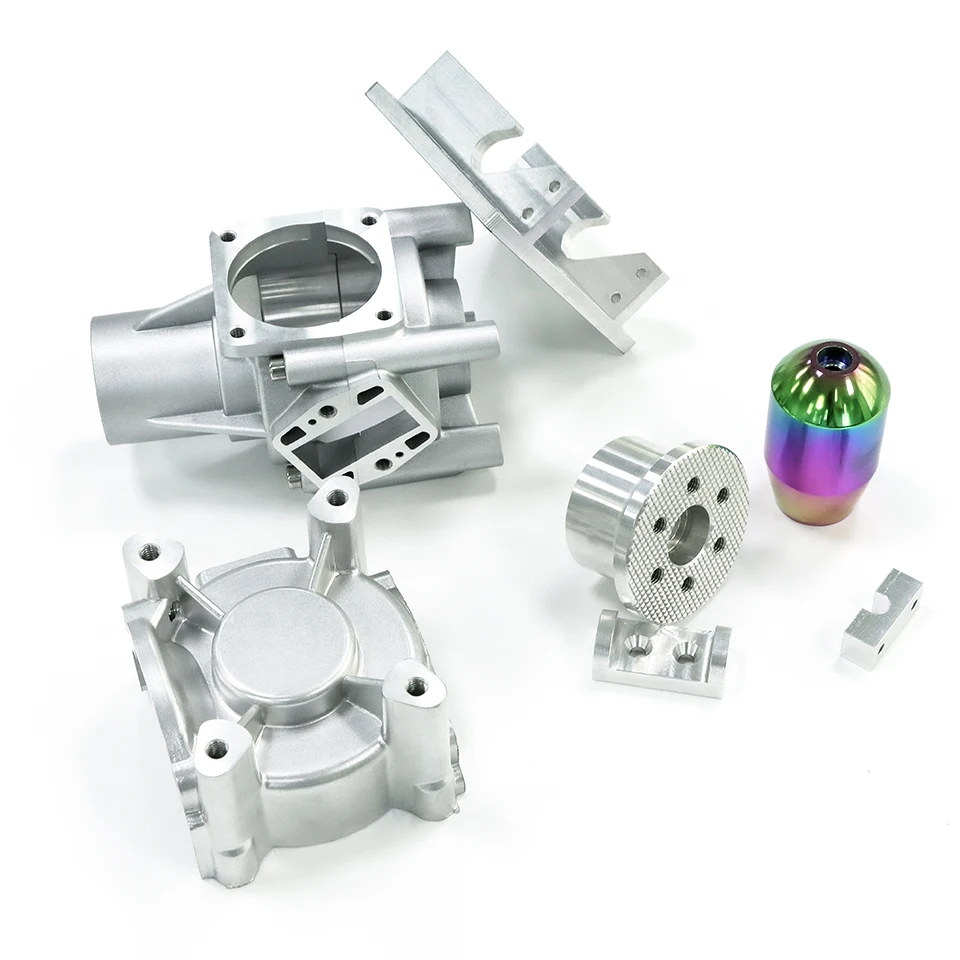 cnc machining custom service milling plastic parts Five axis precision machining engine housing parts aluminum alloy