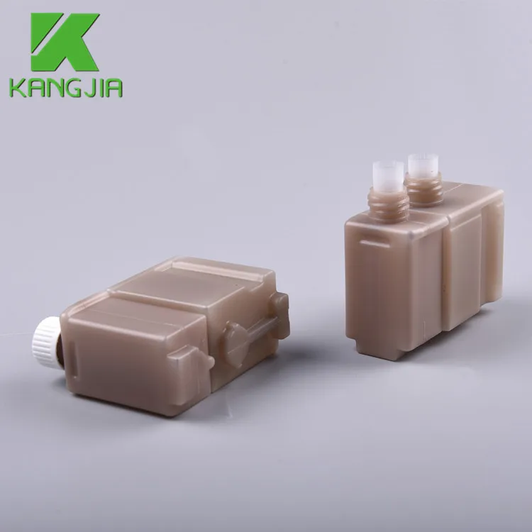 Chinese manufacturer 35/70ml Hitachi 008 combination reagent bottle built-in tube HDPE  Plastic Bottle used in Lab for Chemicals