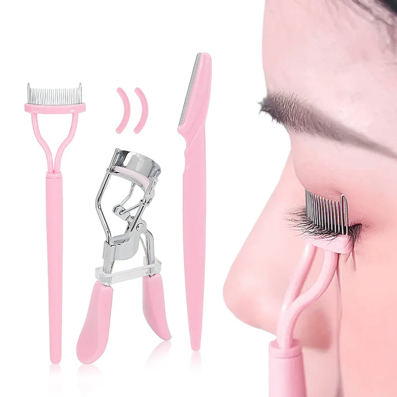 Wholesale Custom Eyebrow Tweezer And Case Eyebrow Shaping Kit With eyebrow razor set