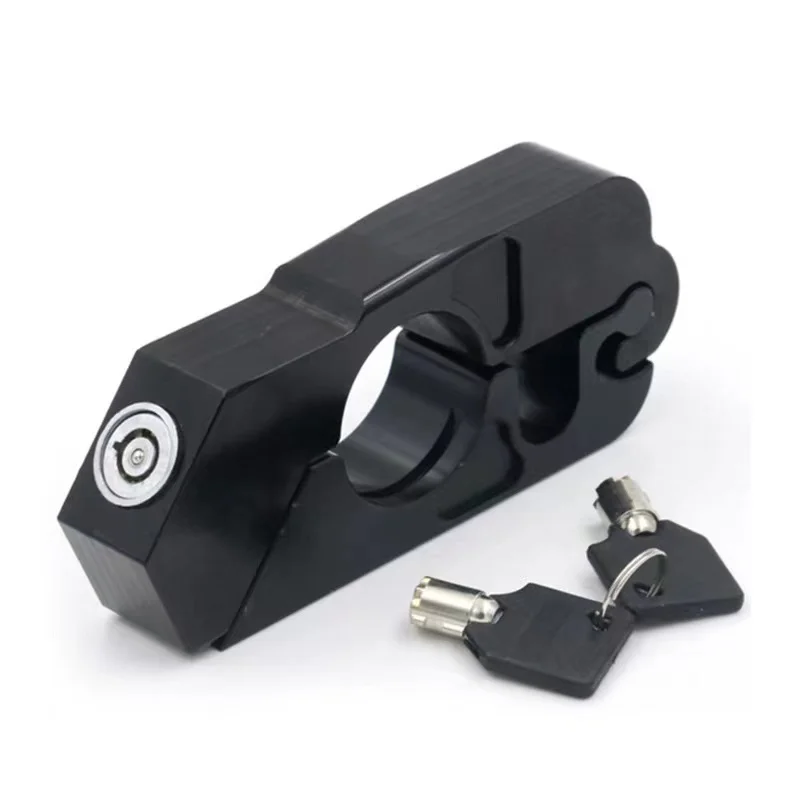 Aluminum Alloy Universal Handlebar Grip Motorcycle Accessories Lock Brake System