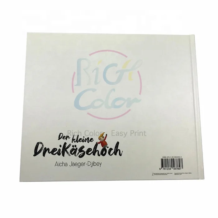 New Design Factory Price Custom Print Hard Cover Kids Books Children Hardcover Book Printing