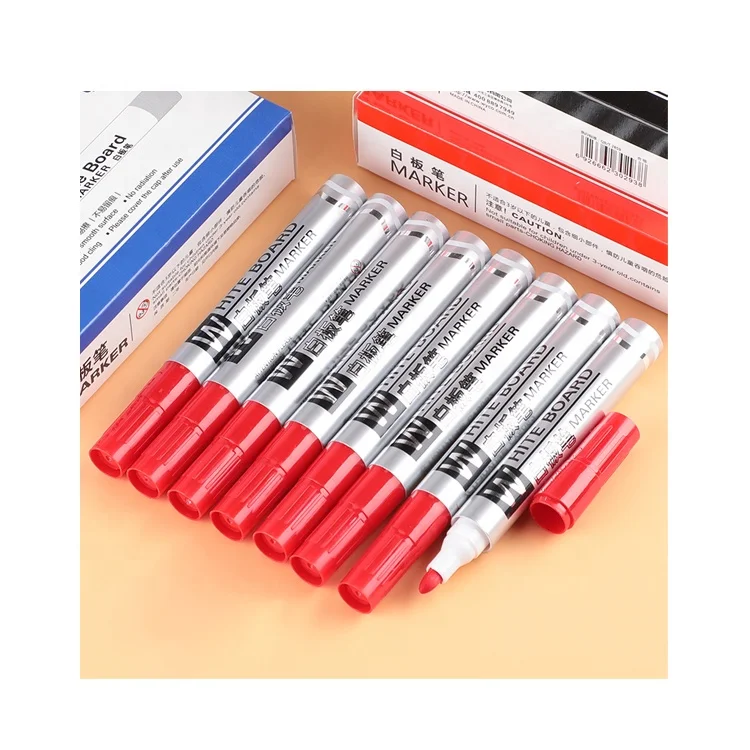 
custom whiteboard markers long whiteboard marker dry erasable whiteboard refillable marker 