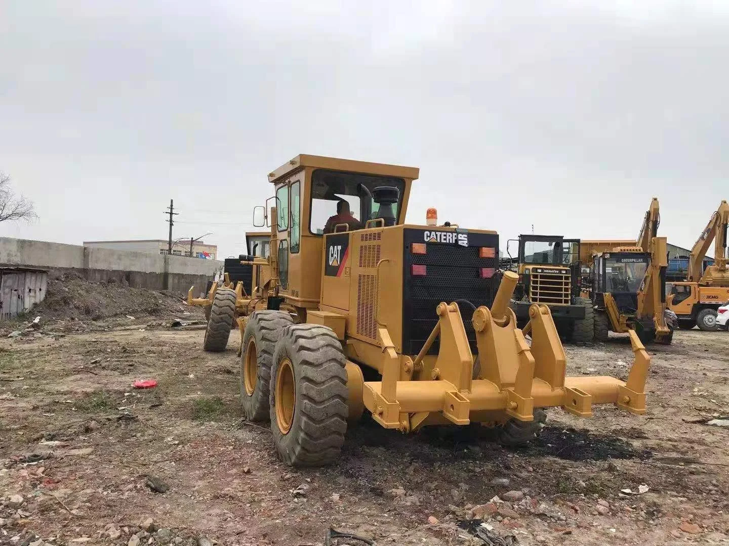 Эффективные низкие цены хорошее состояние б/у автогрейдеры CAT 140K Caterpillar machinery машины 140k