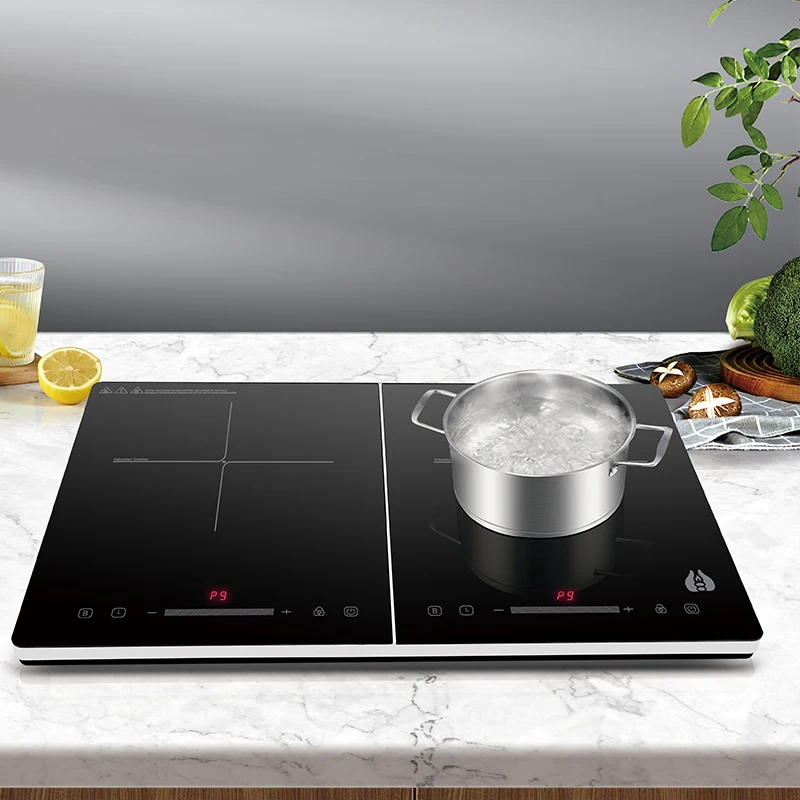 High Quality Induction hob Table Electric Cooker Slide Portable Separately Control Double Burner Induction Stovetop