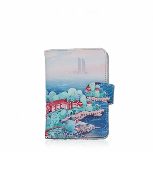 Passport Cover Factory Bulk Supply Leather Tag Luggage Sublimation Passport Cover Card Holders