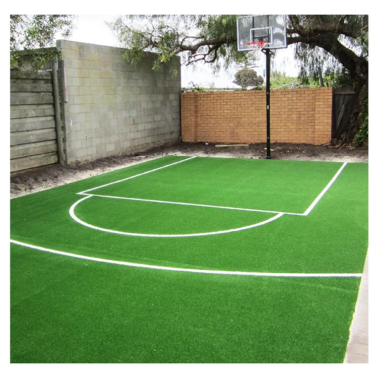 Custom Eco-friendly 10mm Green private basketball court putting green artificial turf