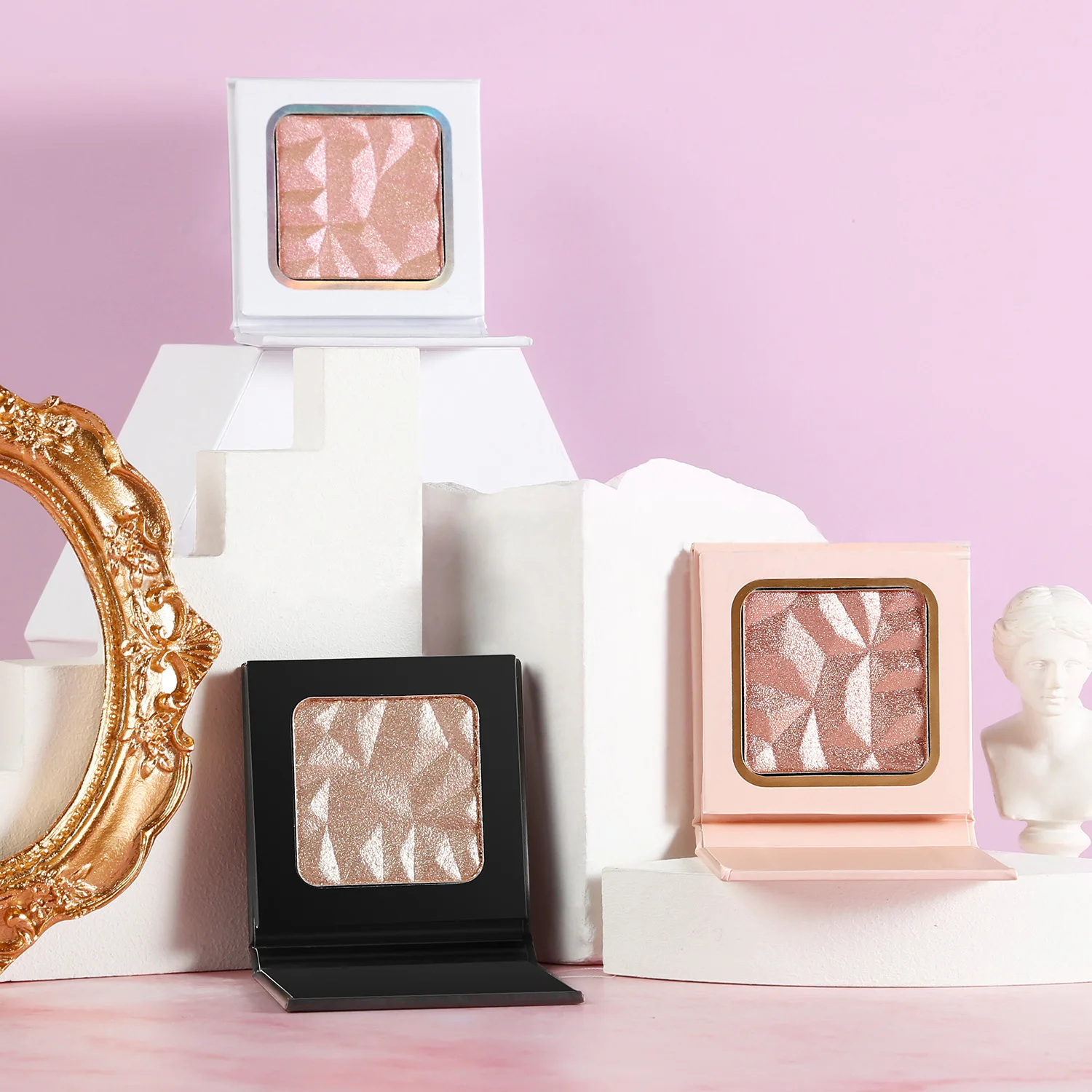 Monochrome highlight powder ins contour brightening super flash ginger white highlight powder