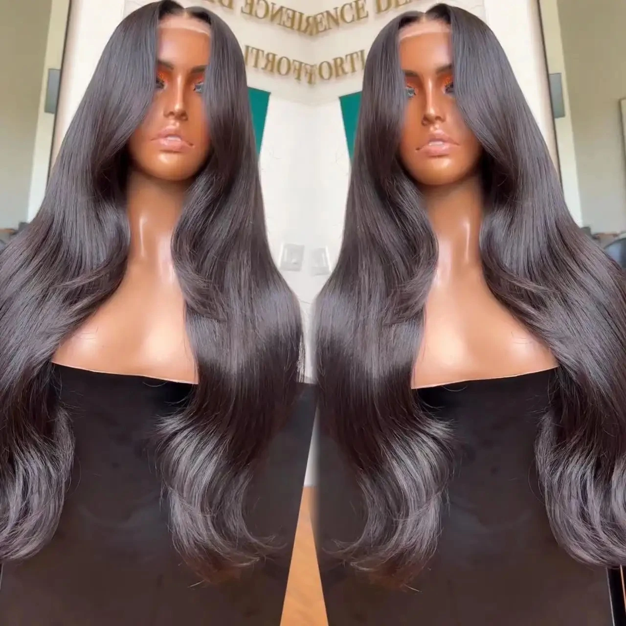 Парик из натуральных волос