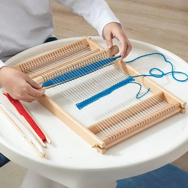 Creative Adult Loom for Kids Girls Handmade DIY Materials  Knitting Loom Craft Wool Knitting Machine