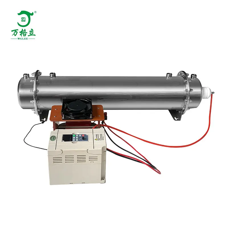 High concentration 100 g/h ozone generator used for water treatment, Ozone Tube and inverter + transformer